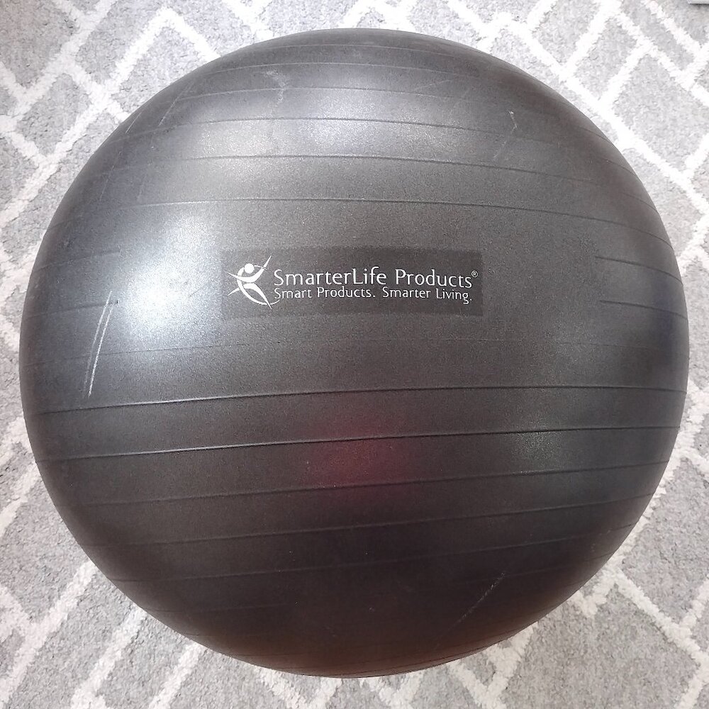 SmarterLife Products Gray Pro Max Series Premium Exercise Ball